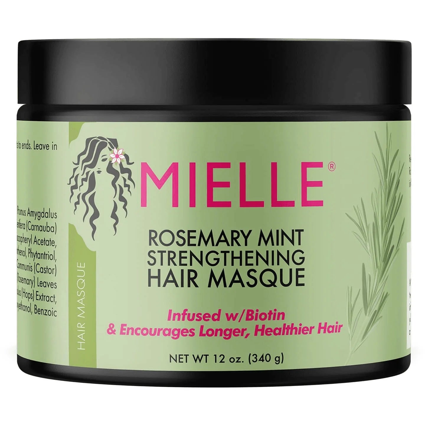 Mielle Rosemary Mint Strengthening Hair Masque - 340g