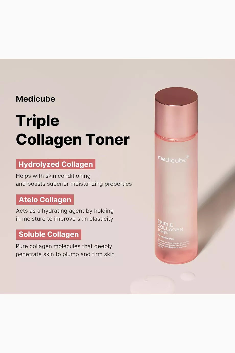 Medicube Triple Collagen Toner - 140 ML