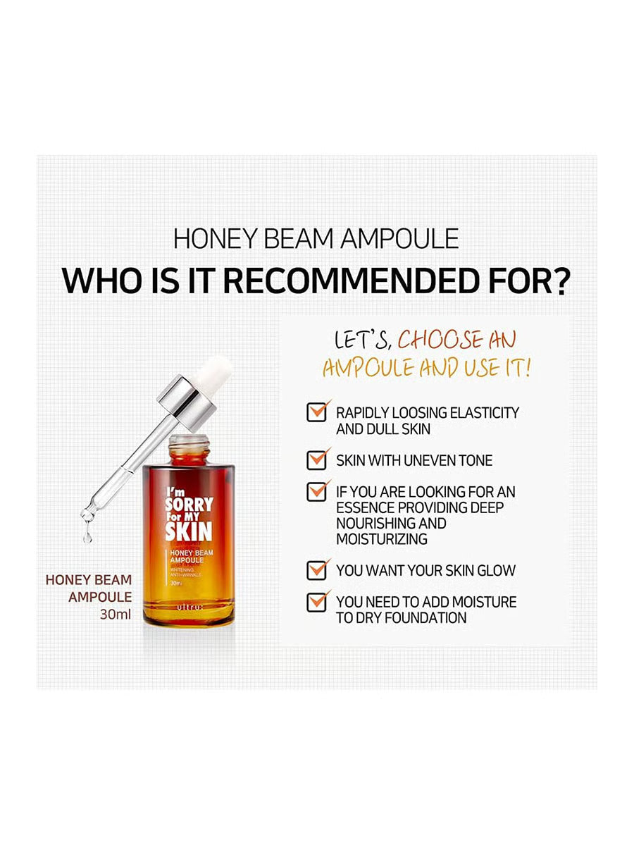 Ultru I’m Sorry For My Skin Honey Beam Ampoule - 30ml
