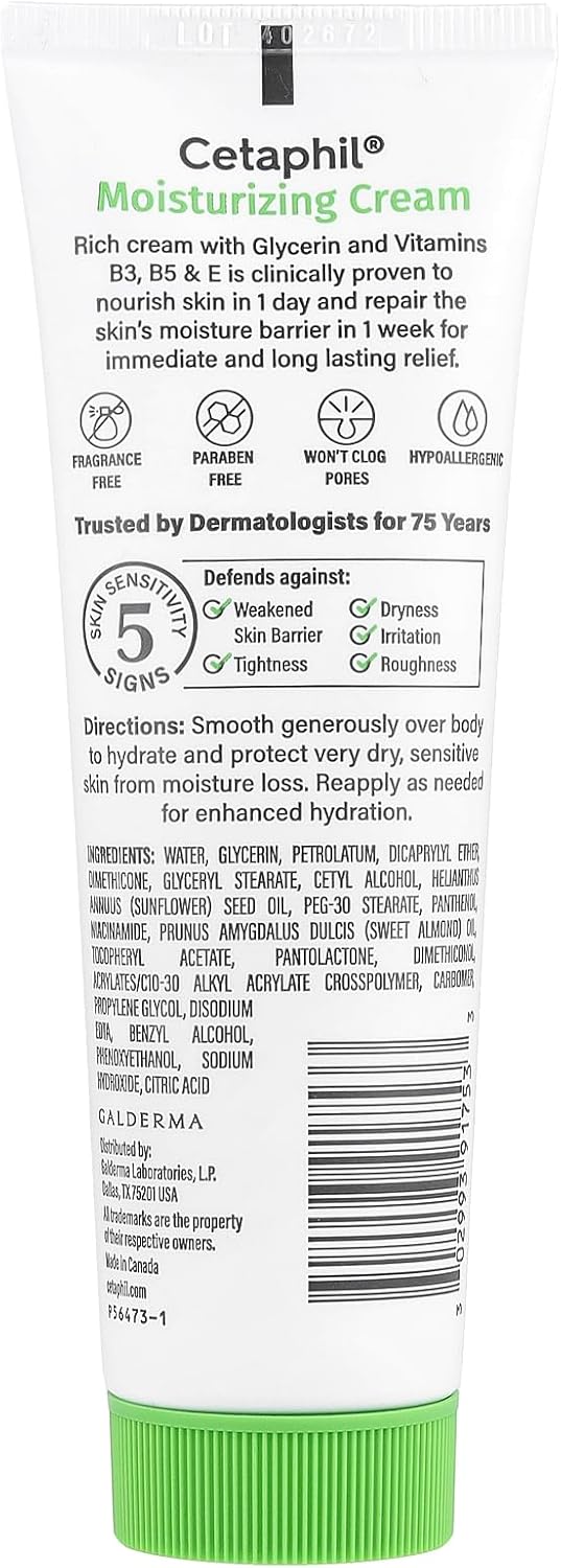 Cetaphil Moisturizing Cream - 3oz (85g)
