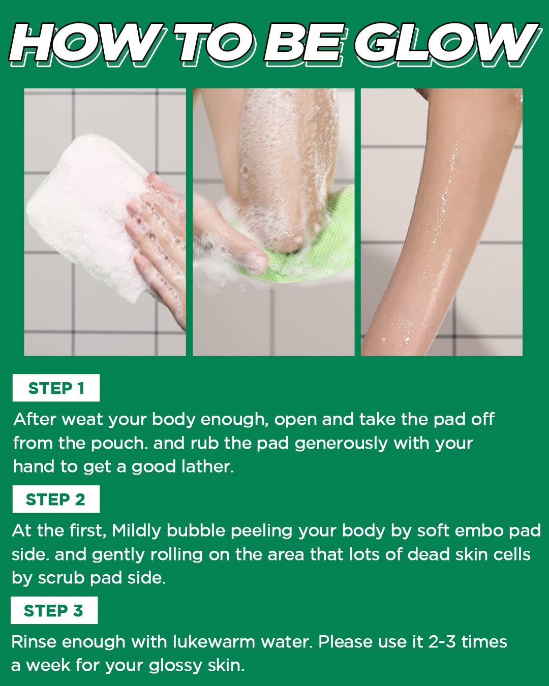 Mom’s Bath Recipe Body Peeling Pad Original (1 Pcs) - 25 ML