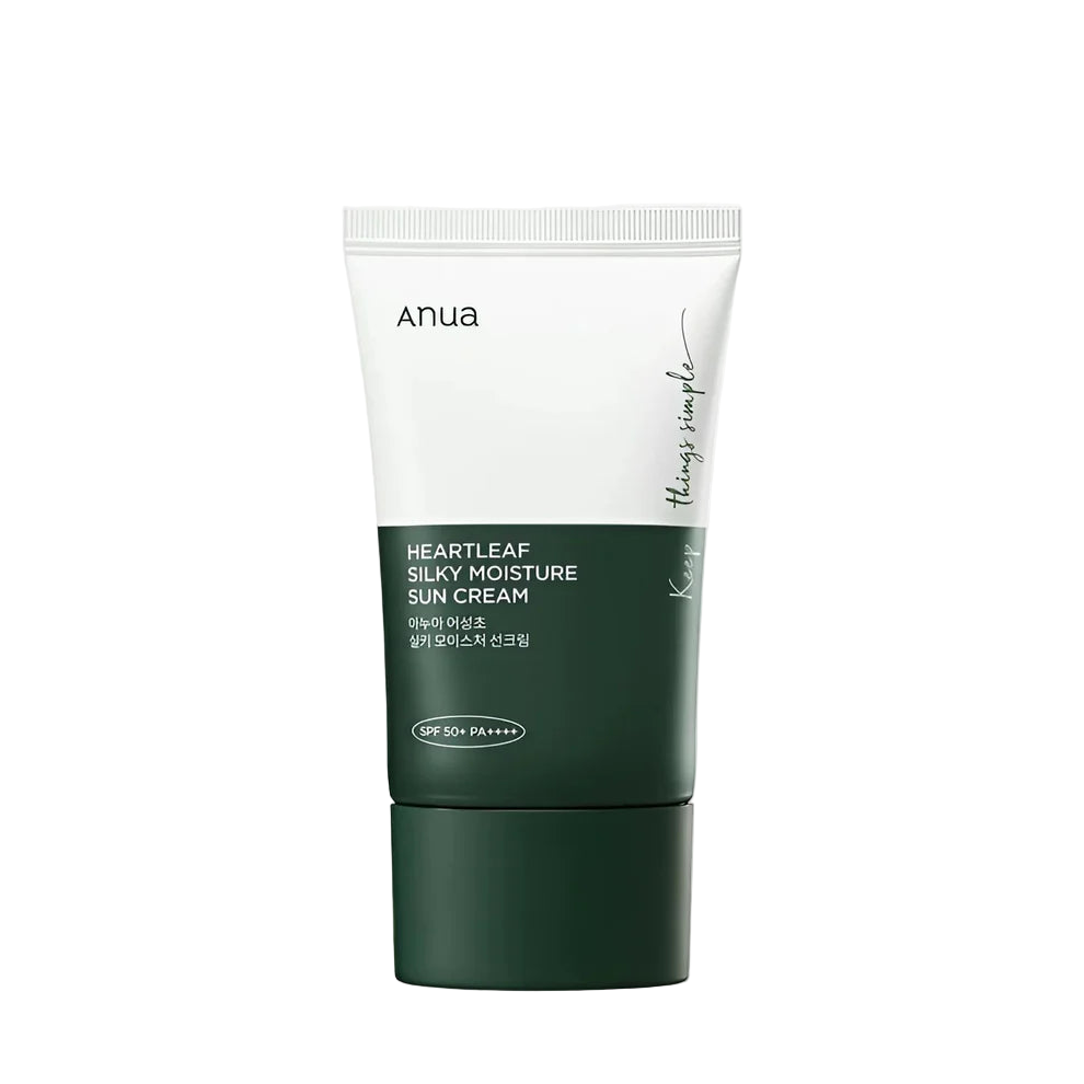 Anua Heartleaf Silky Moisture Sun Cream SPF50+ - 50ml