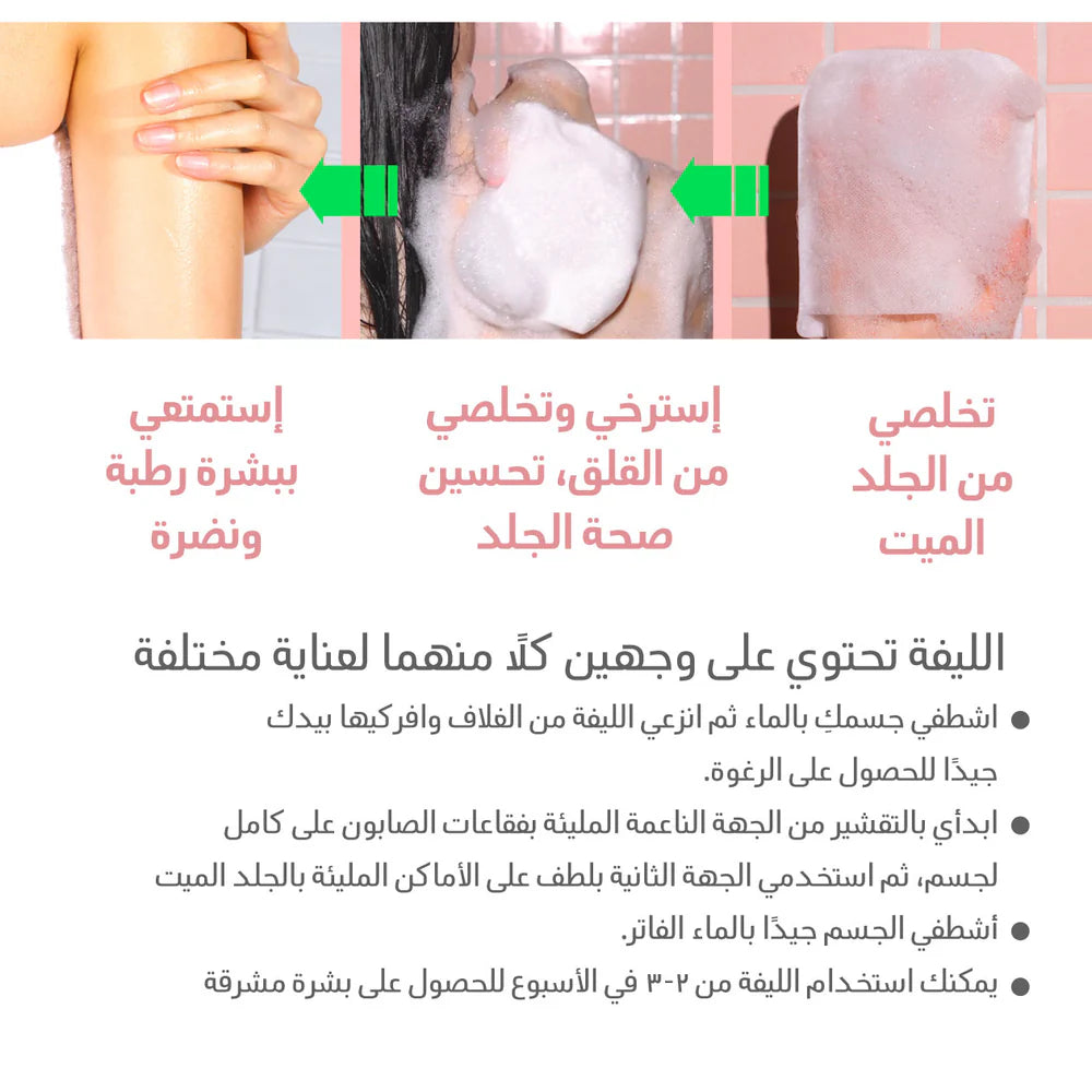 Mom’s Bath Recipe Body Peeling Pad Trouble Care (1 Pcs) - 25ml