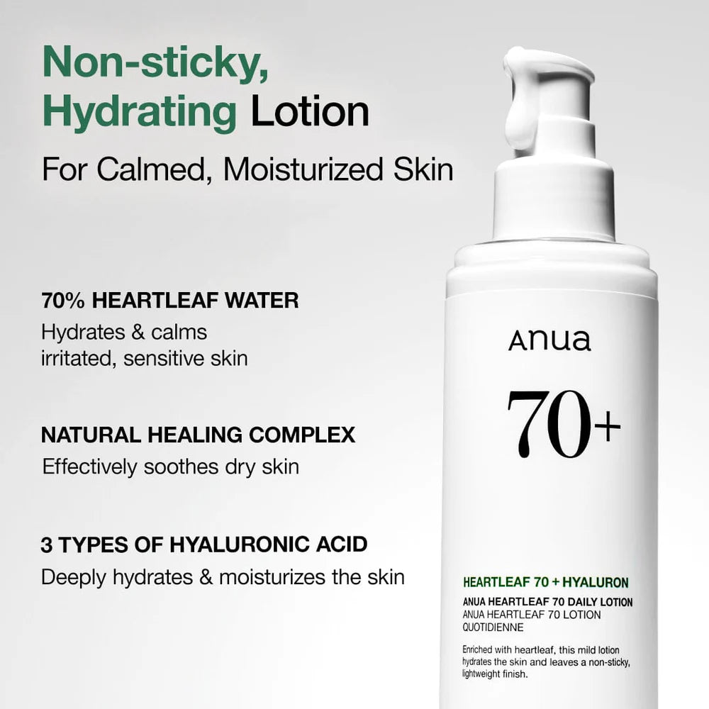 Anua Heartleaf 70 Daily Lotion - 200 ml