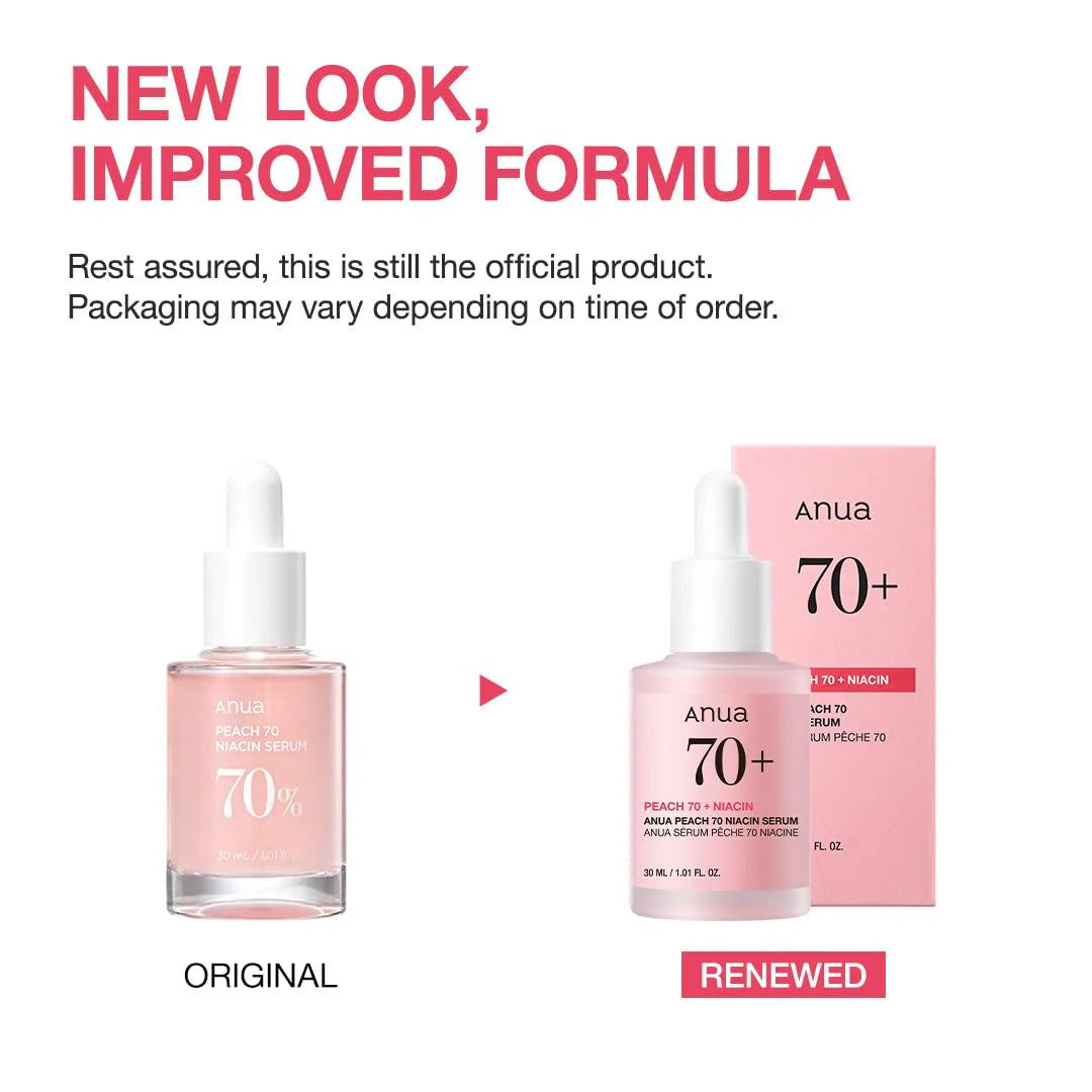 Anua Peach 70% Niacinamide Serum - 30ML