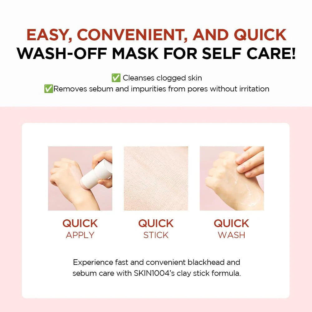 SKIN1004 Poremizing Quick Clay Stick Mask - 27 g