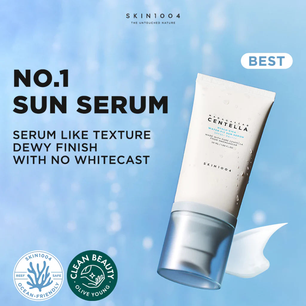 SKIN1004 Centella Hyalu-Cica Water-Fit Sun Serum SPF50+ PA++++ - 50ml