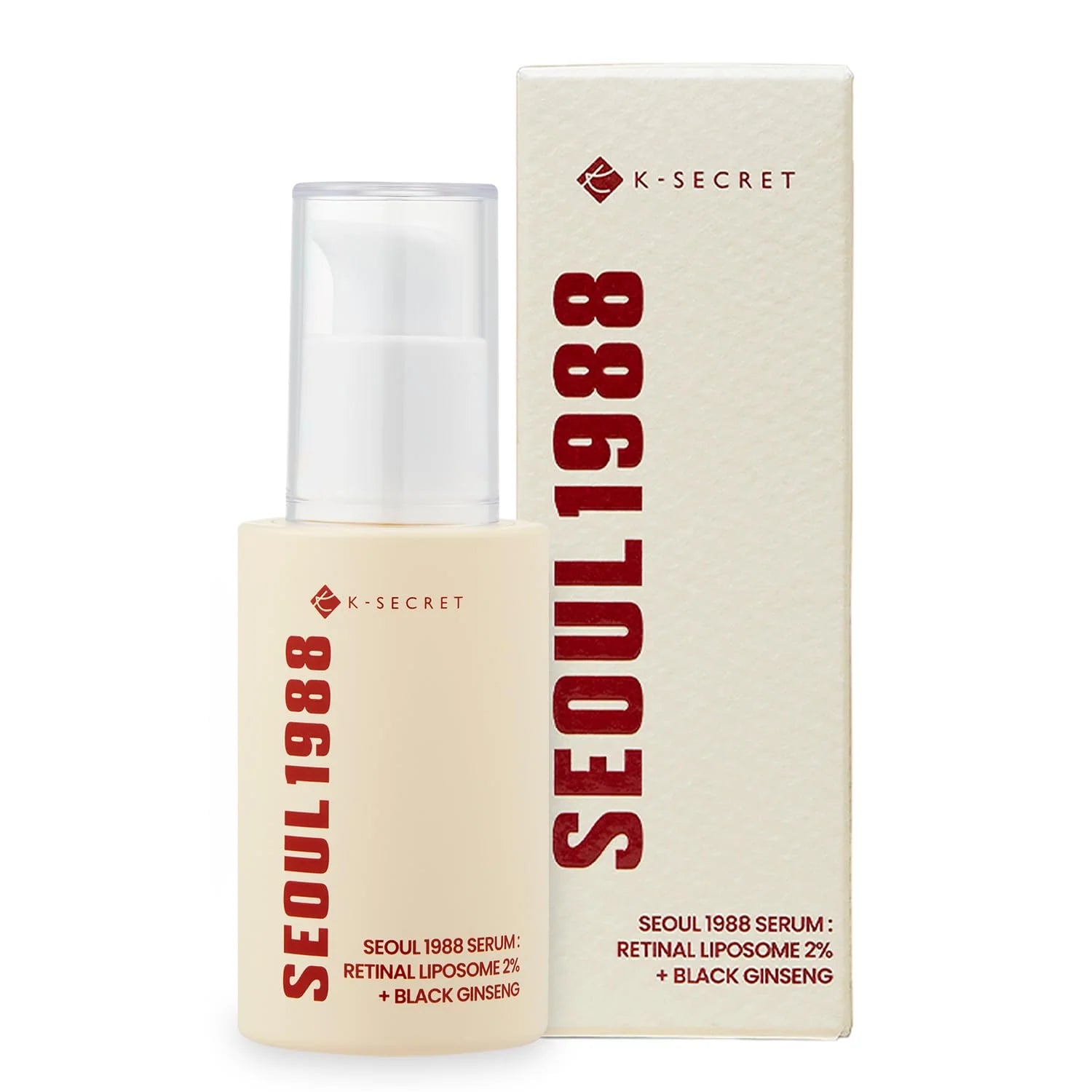 SEOUL 1988 Serum : Retinal Liposome 2% + Black Ginseng - 30ml