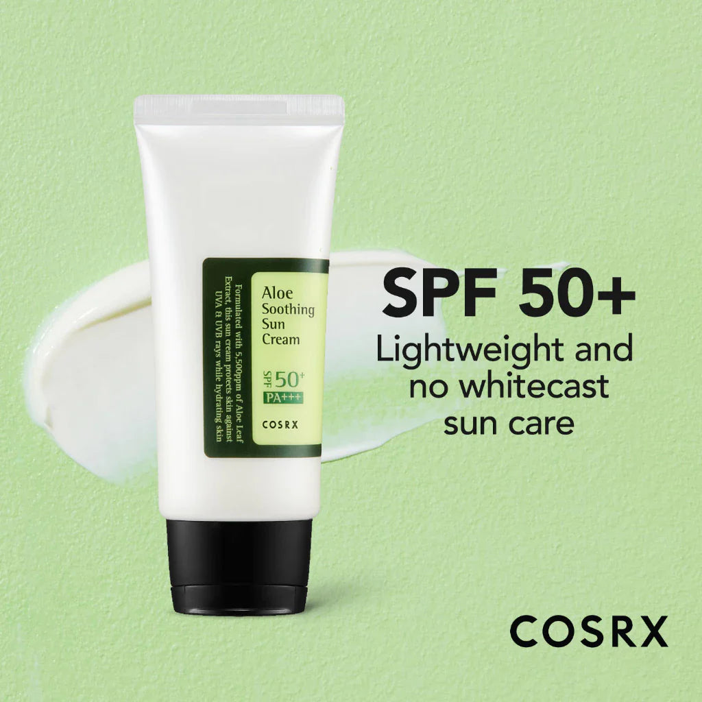 COSRX Aloe Soothing Sun Cream SPF50+ PA+++ - 50ml