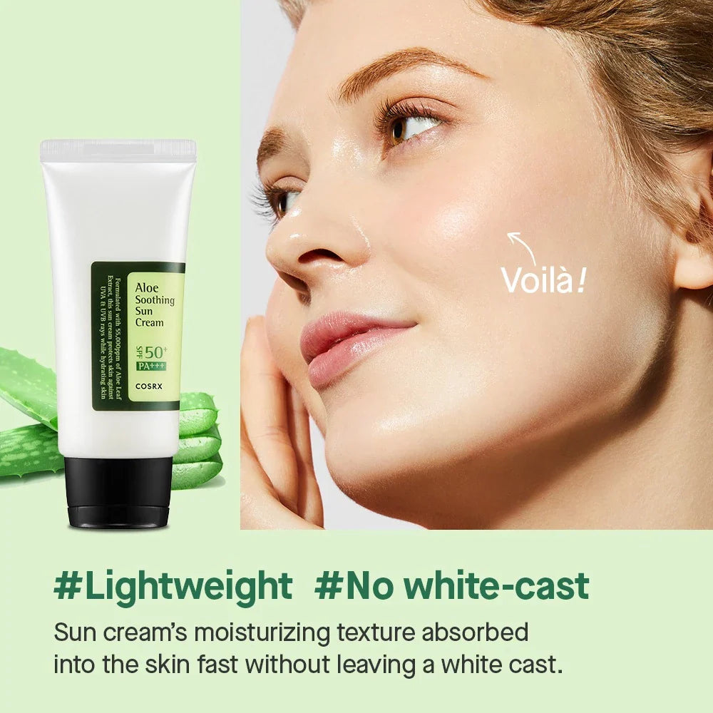 COSRX Aloe Soothing Sun Cream SPF50+ PA+++ - 50ml