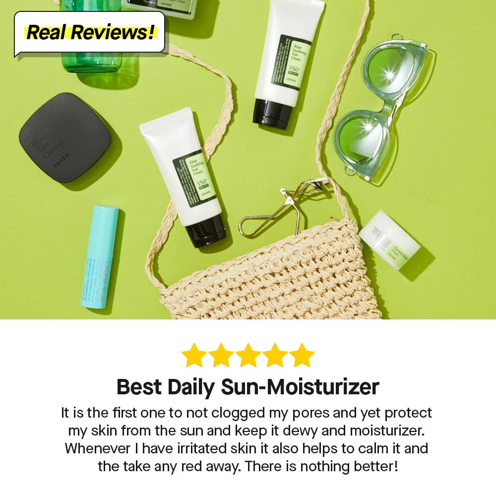 COSRX Aloe Soothing Sun Cream SPF50+ PA+++ - 50ml