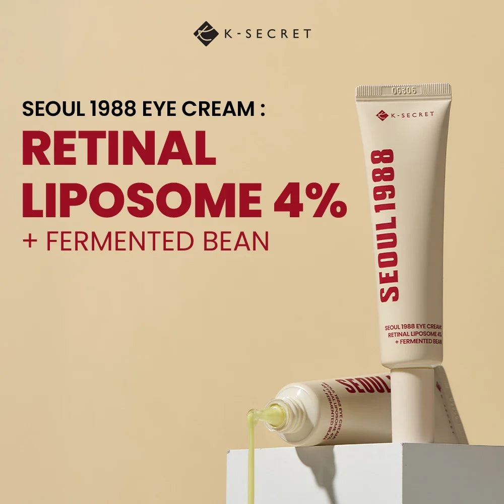 SEOUL 1988 Eye Cream : Retinal Liposome 4% + Fermented Bean - 30ml