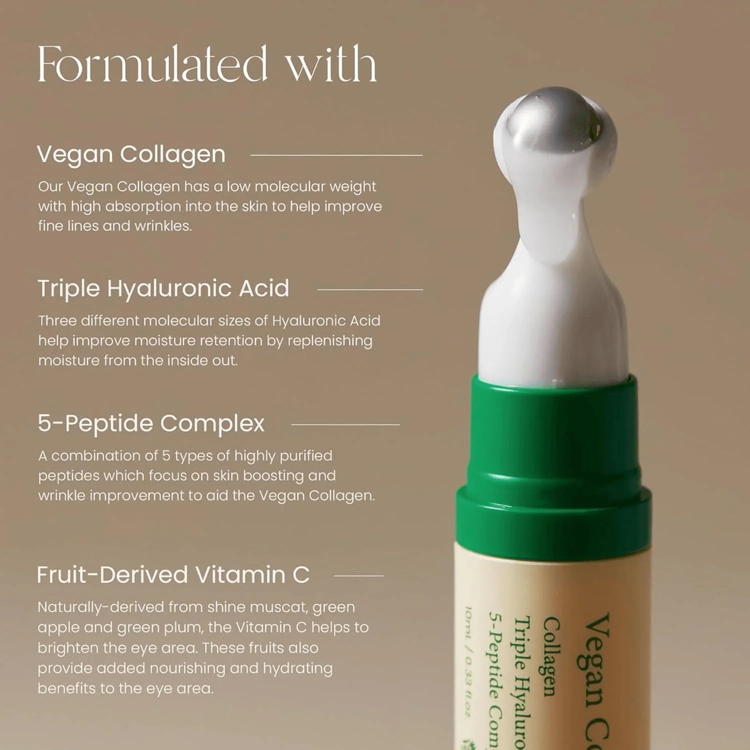 Vegan Collagen Eye Serum - 10ml