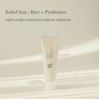 Relief Sun Rice + Probiotic Cream SPF50+ PA++++ - 50ml