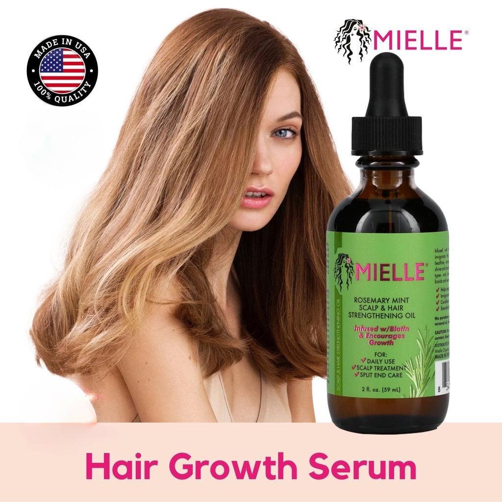 Mielle Organics Rosemary Oil Mint Scalp and Hair Strengthening Oil - 59ml
