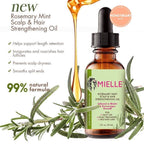 Mielle Organics Rosemary Oil Mint Scalp and Hair Strengthening Oil - 59ml